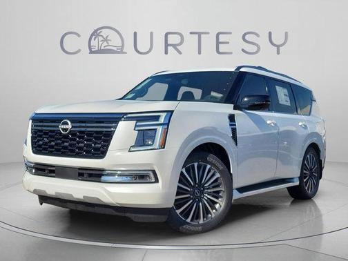 Everest White P 2026 Nissan Armada Platinum Reserve