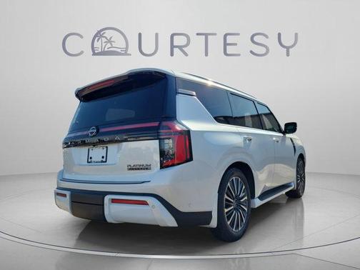 Everest White P 2026 Nissan Armada Platinum Reserve