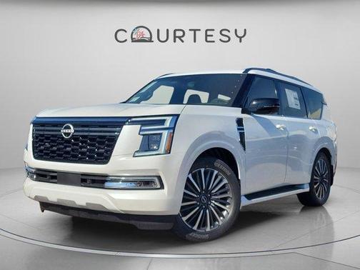 Everest White P 2026 Nissan Armada Platinum Reserve