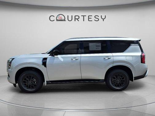 Brilliant Silver Metallic 2026 Nissan Armada SV
