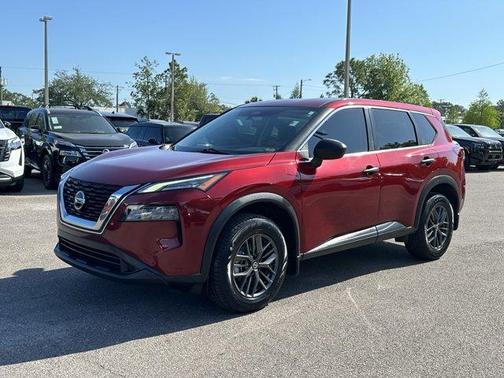 Scarlet Ember 2021 Nissan Rogue S