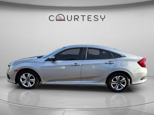 Lunar Silver Metallic 2016 Honda Civic LX