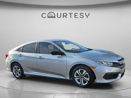 Lunar Silver Metallic 2016 Honda Civic LX