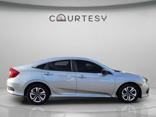 Lunar Silver Metallic 2016 Honda Civic LX