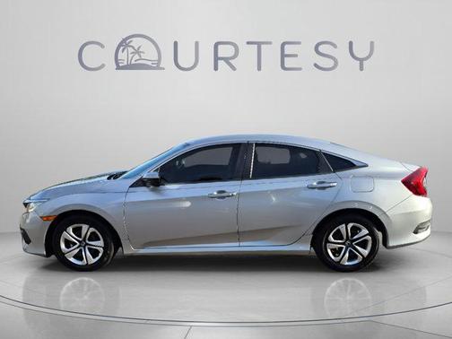 Lunar Silver Metallic 2016 Honda Civic LX
