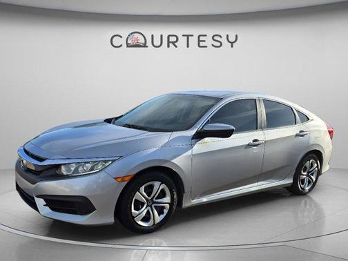 Lunar Silver Metallic 2016 Honda Civic LX