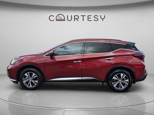 Red 2020 Nissan Murano SV