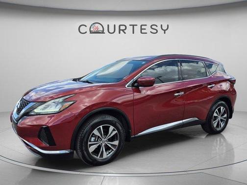 Red 2020 Nissan Murano SV
