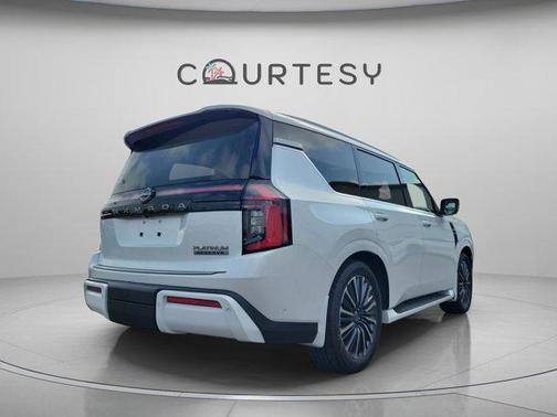 Everest White P 2026 Nissan Armada Platinum Reserve