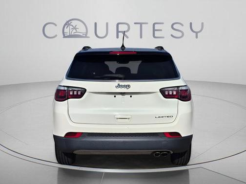 White Clearcoat 2020 Jeep Compass Limited
