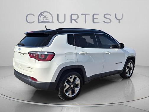 White Clearcoat 2020 Jeep Compass Limited
