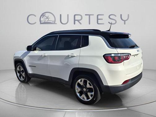 White Clearcoat 2020 Jeep Compass Limited