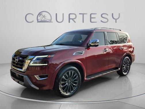 Coulis Red Pear 2024 Nissan Armada Platinum