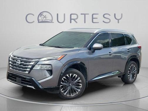 Gun Metallic 2024 Nissan Rogue Platinum
