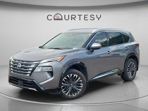 Gun Metallic 2024 Nissan Rogue Platinum