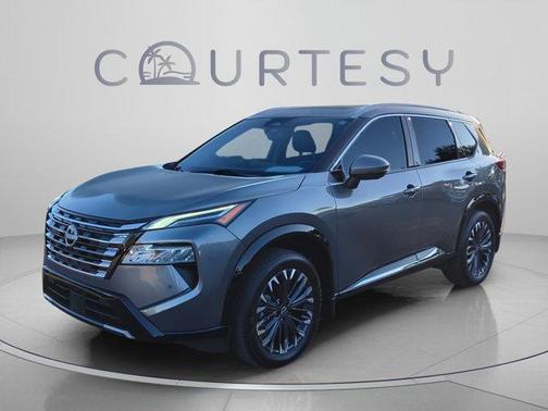 Gun Metallic 2024 Nissan Rogue Platinum