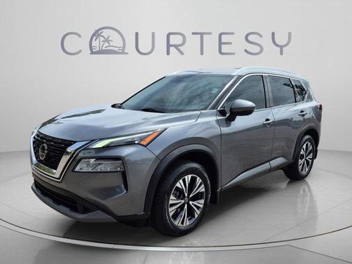 Gun Metallic 2021 Nissan Rogue SV