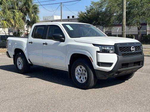 Glacier White 2026 Nissan Frontier S