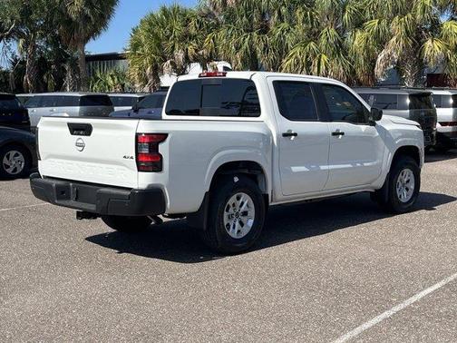 Glacier White 2026 Nissan Frontier S