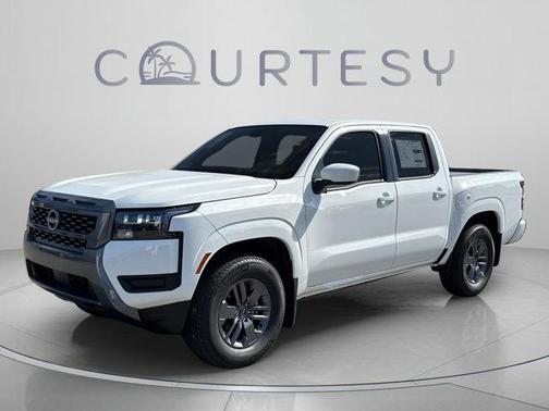 Glacier White 2026 Nissan Frontier SV
