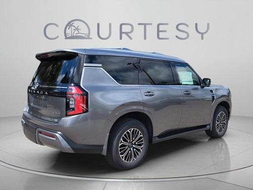 Gun Metallic 2026 Nissan Armada Platinum