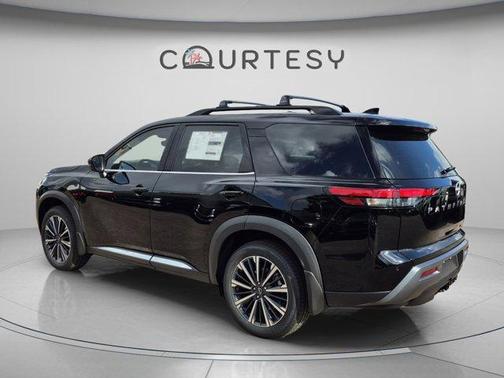 Black 2026 Nissan Pathfinder Platinum