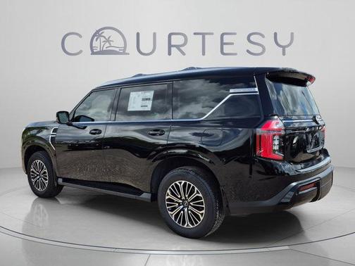 Super Black 2026 Nissan Armada Platinum