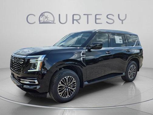 Super Black 2026 Nissan Armada Platinum