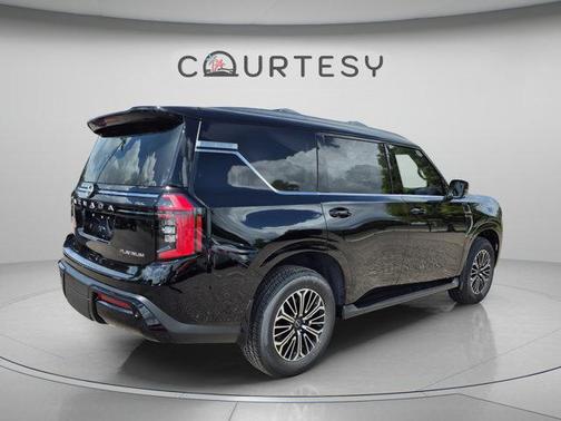 Super Black 2026 Nissan Armada Platinum