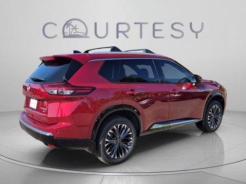 Scarlet Ember 2026 Nissan Rogue Platinum