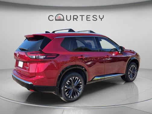 Scarlet Ember Tintcoat 2026 Nissan Rogue Platinum