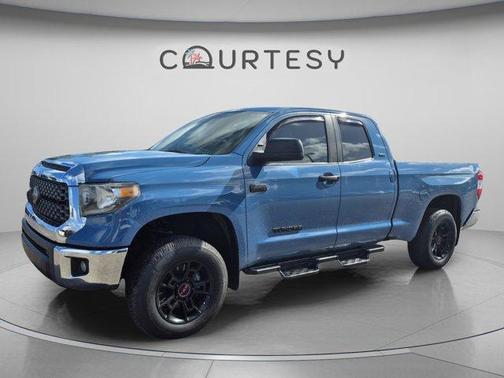 Blue 2020 Toyota Tundra SR