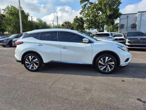 Pearl White 2016 Nissan Murano Platinum
