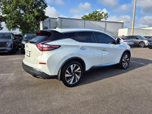 Pearl White 2016 Nissan Murano Platinum