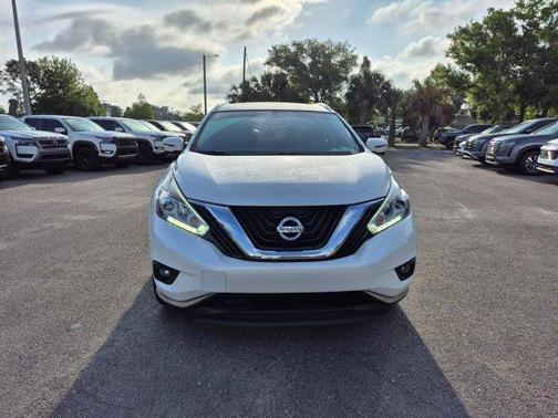 Pearl White 2016 Nissan Murano Platinum