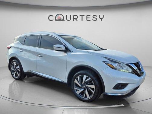 Pearl White 2016 Nissan Murano Platinum