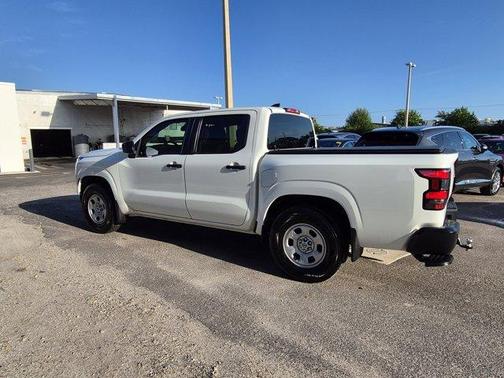 Glacier White 2024 Nissan Frontier S