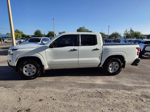 Glacier White 2024 Nissan Frontier S
