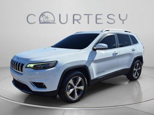 Bright White Clearcoat 2019 Jeep Cherokee Limited