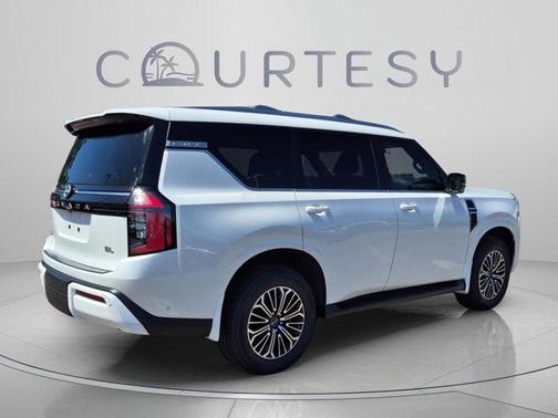 Aspen White Tricoat 2026 Nissan Armada SL