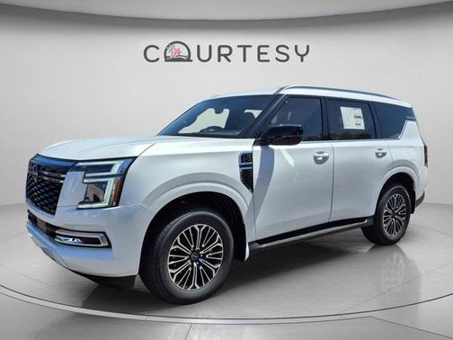 Aspen White Tricoat 2026 Nissan Armada SL