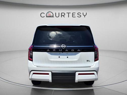 Aspen White Tricoat 2026 Nissan Armada SL