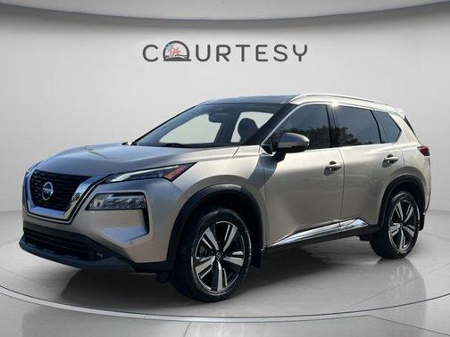 Champagne Silver 2021 Nissan Rogue SL