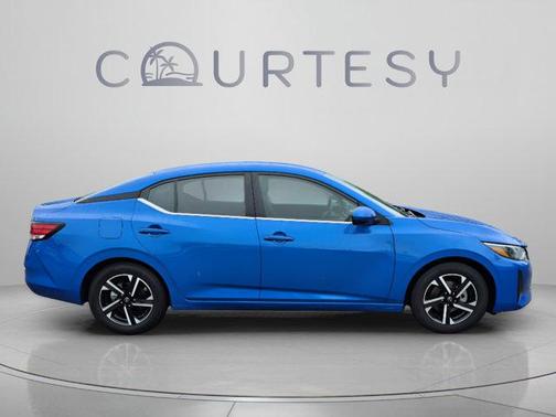 Electric Blue Metallic 2024 Nissan Sentra SV