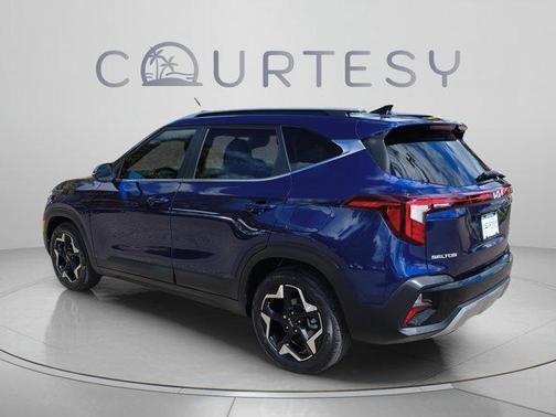 Dark Ocean Blue 2024 Kia Seltos EX
