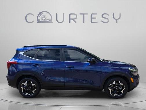 Dark Ocean Blue 2024 Kia Seltos EX