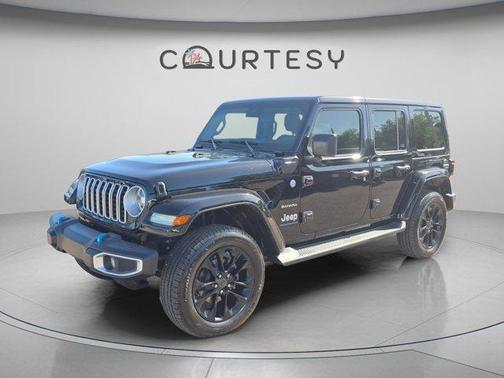 Black Clearcoat 2024 Jeep Wrangler 4xe Sahara