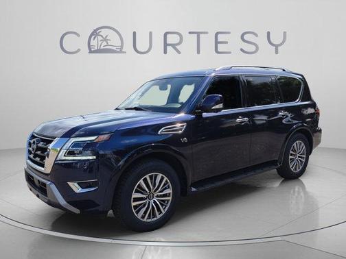 Hermosa Blue 2022 Nissan Armada SL