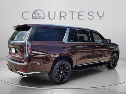 Mahogany Metallic 2023 Cadillac Escalade ESV Premium Luxury