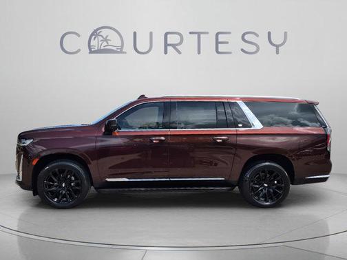 Mahogany Metallic 2023 Cadillac Escalade ESV Premium Luxury